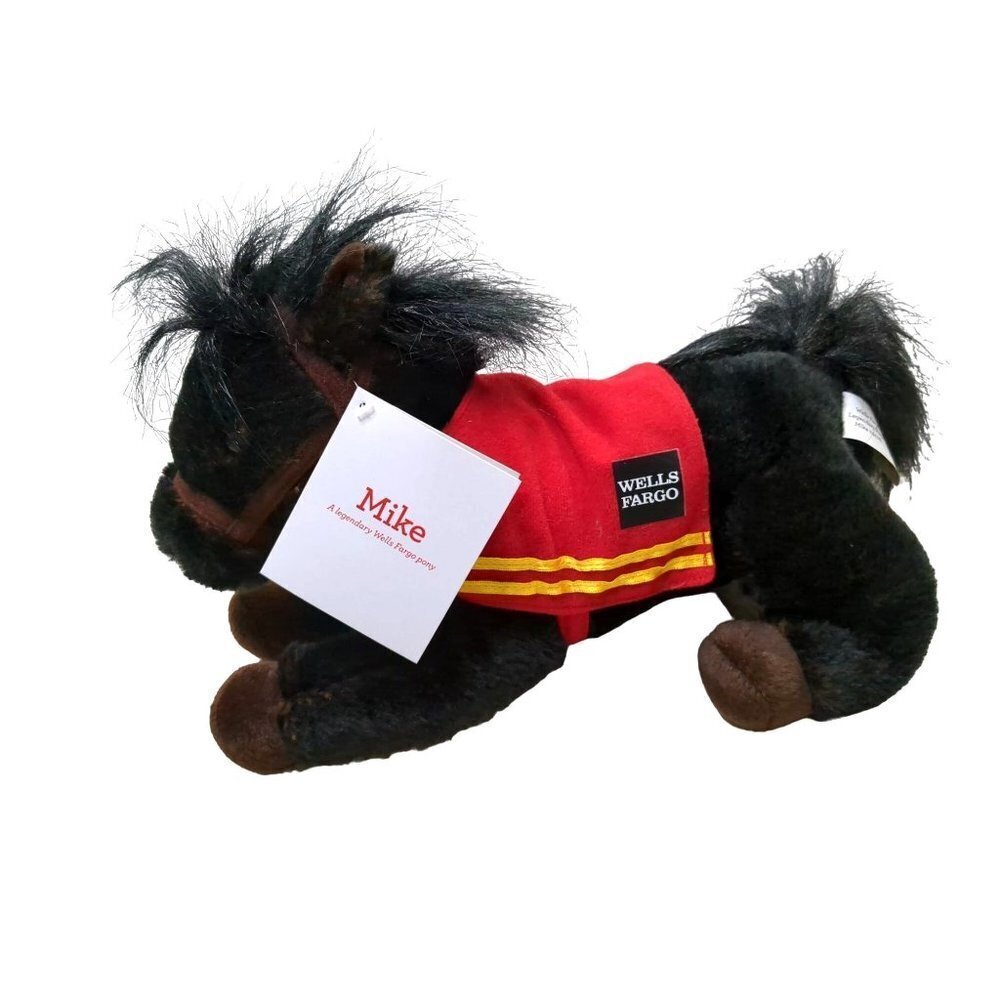 Wells Fargo Horse Legendary Pony Mike 13"‎ Plush Stuffed Animal 2016 New